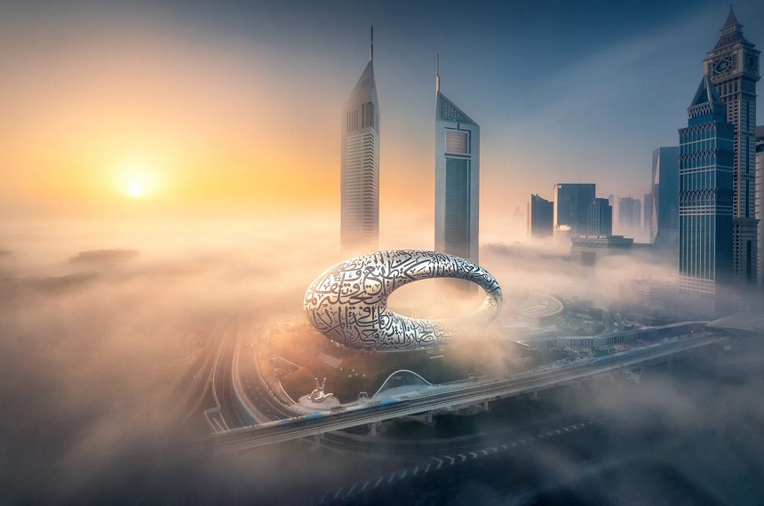 Museum of the Future monument in Dubai
